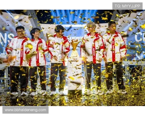 电竞世界赛中国战队夺冠瞬间